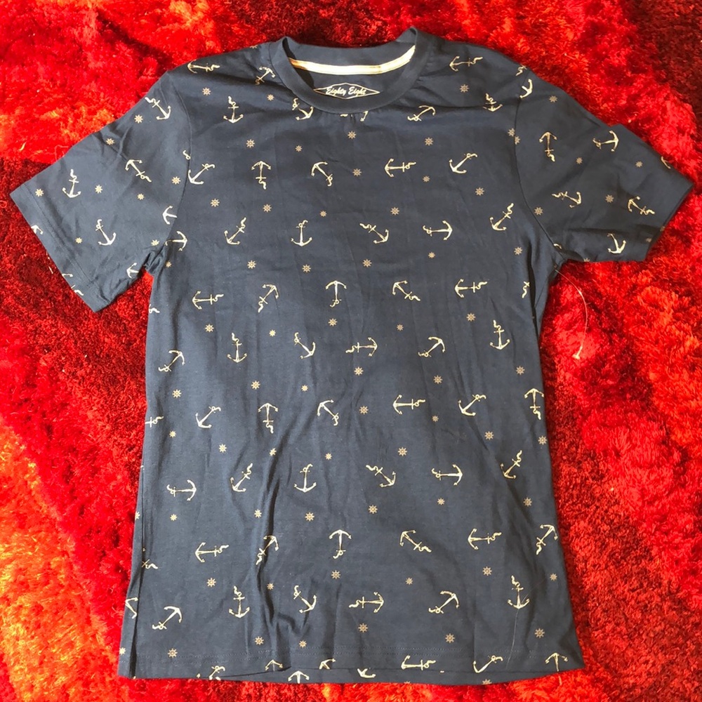 EIGHTY EIGHT Blue T-Shirt Sz M. Shipped with